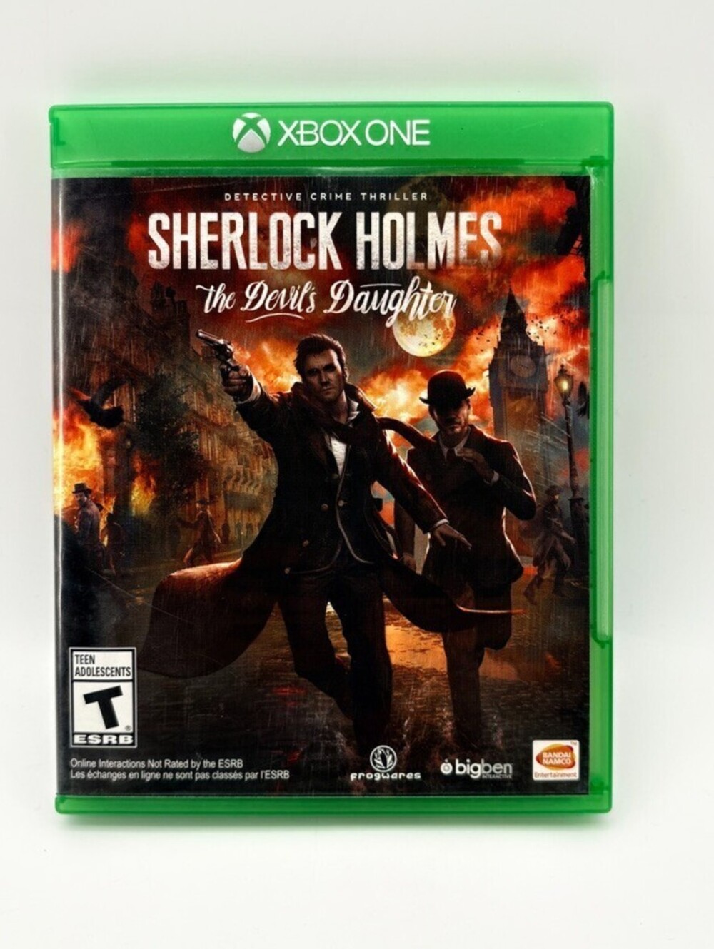 Sherlock Holmes 'The Devil's Daughter' XBox One 2016 No Booklet
